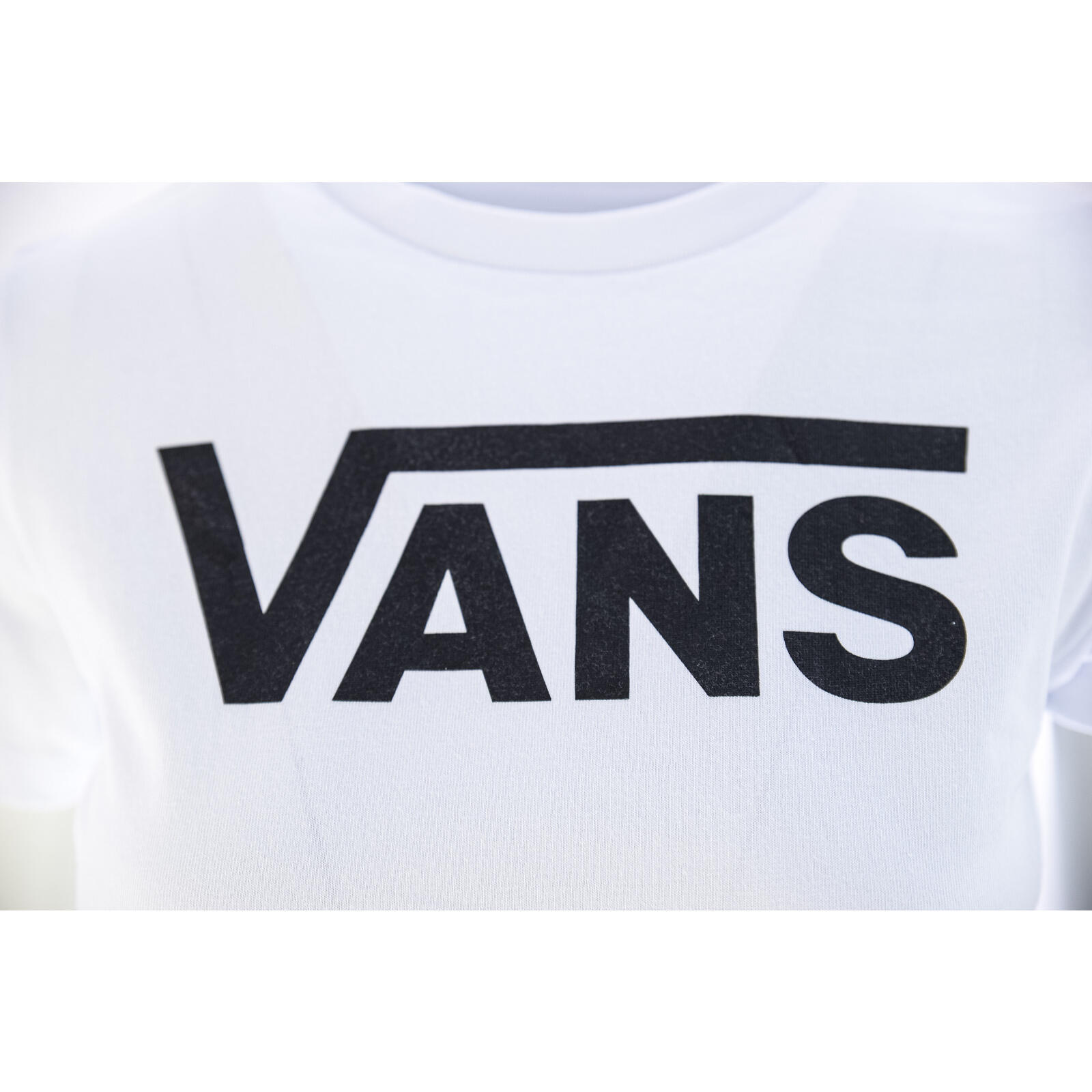 T-shirt Vans Flying V Crew, Blanc, Femmes 5/5