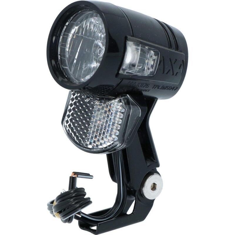 koplamp Blueline T- steady auto dynamo 30 lux zwart