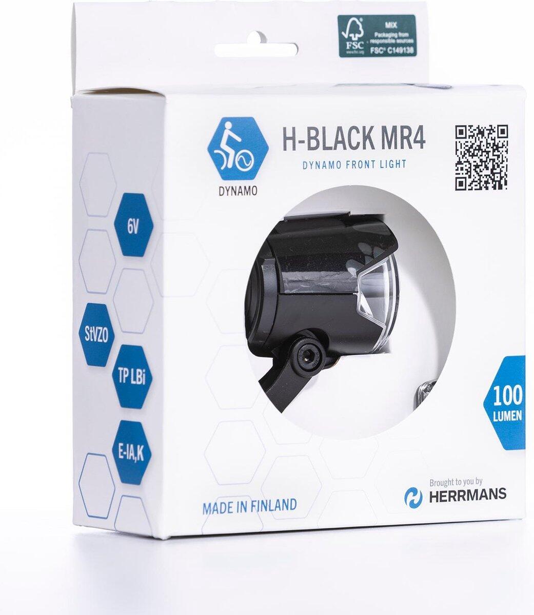 phare H-Black MR4 on/off dynamo 2/4