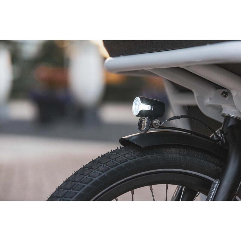 Lumină față bicicletă AXA Compactline 20 Switch, 20 lux (6V).