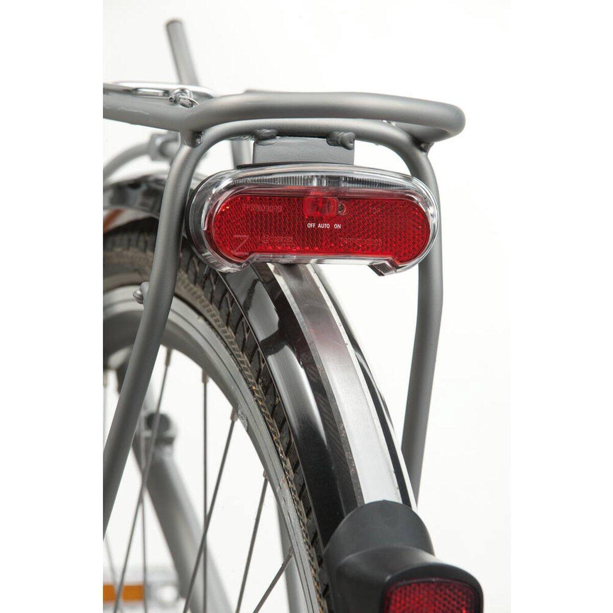 luce posteriore per bicicletta a batteria per portapacchi AXA Riff