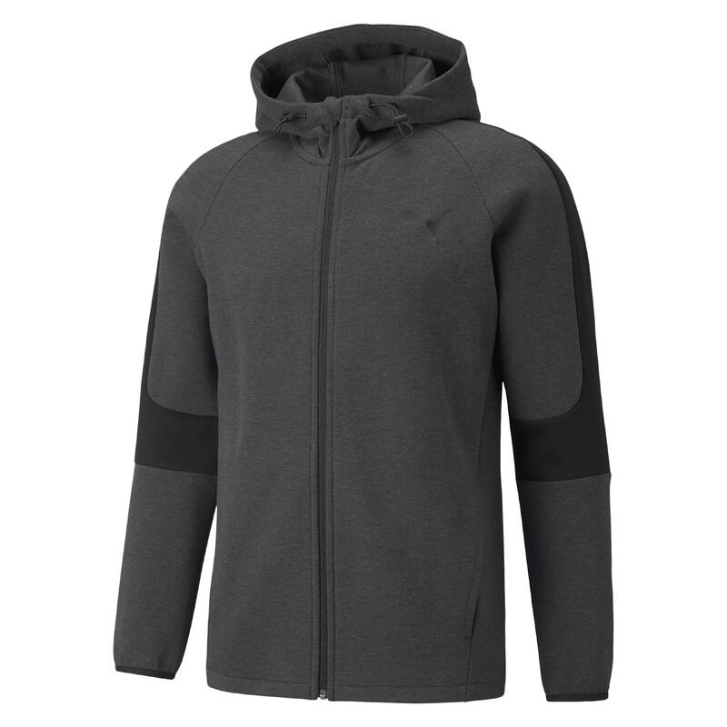 Hanorac barbati Puma Evostripe Core Fz, Gri