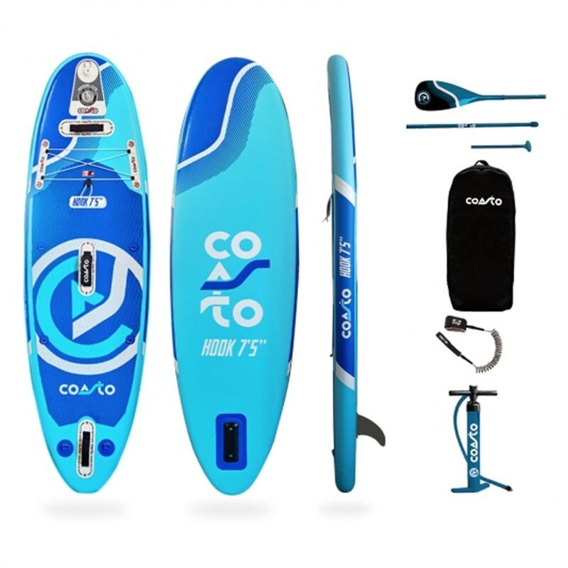 Stand Up Paddle Gonfiabile Hook 7'5 DS TTS - 226x66x10cm - per Bambini