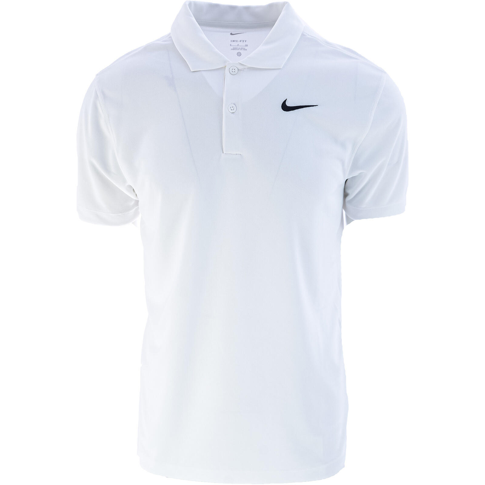 Tricou barbati Nike Dri-Fit Tennis Polo, Alb