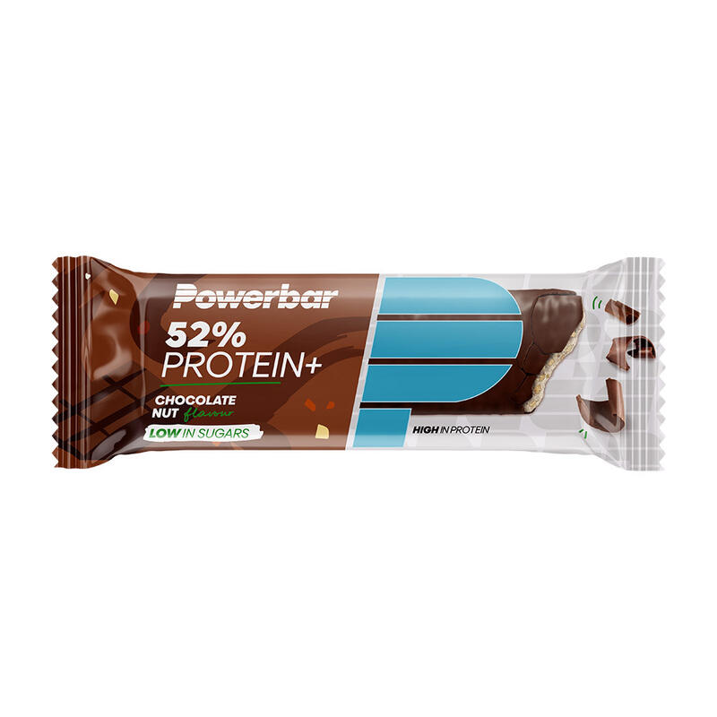 Barres protéinées | PROTEIN PLUS BAR 52% (50g) | Chocolat Noisette