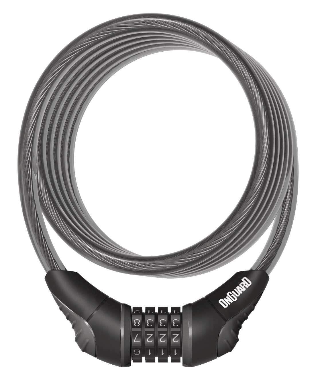 OnGuard Neon Series Combo Cable Lock Black Bicycle Lock