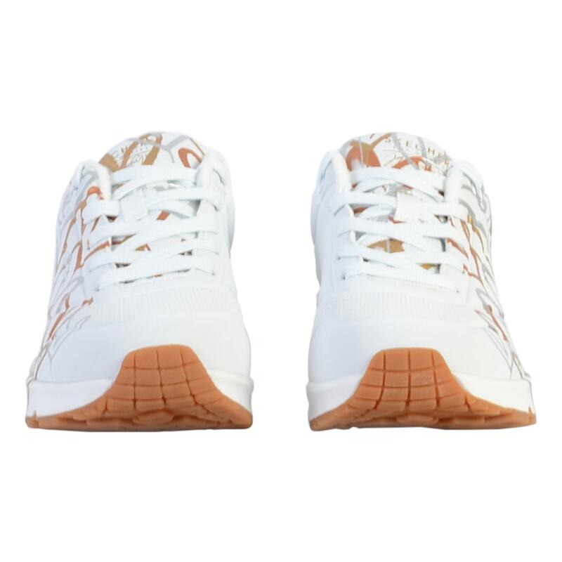 Basket à Lacets Skechers Uno-Metallic Love - Femme