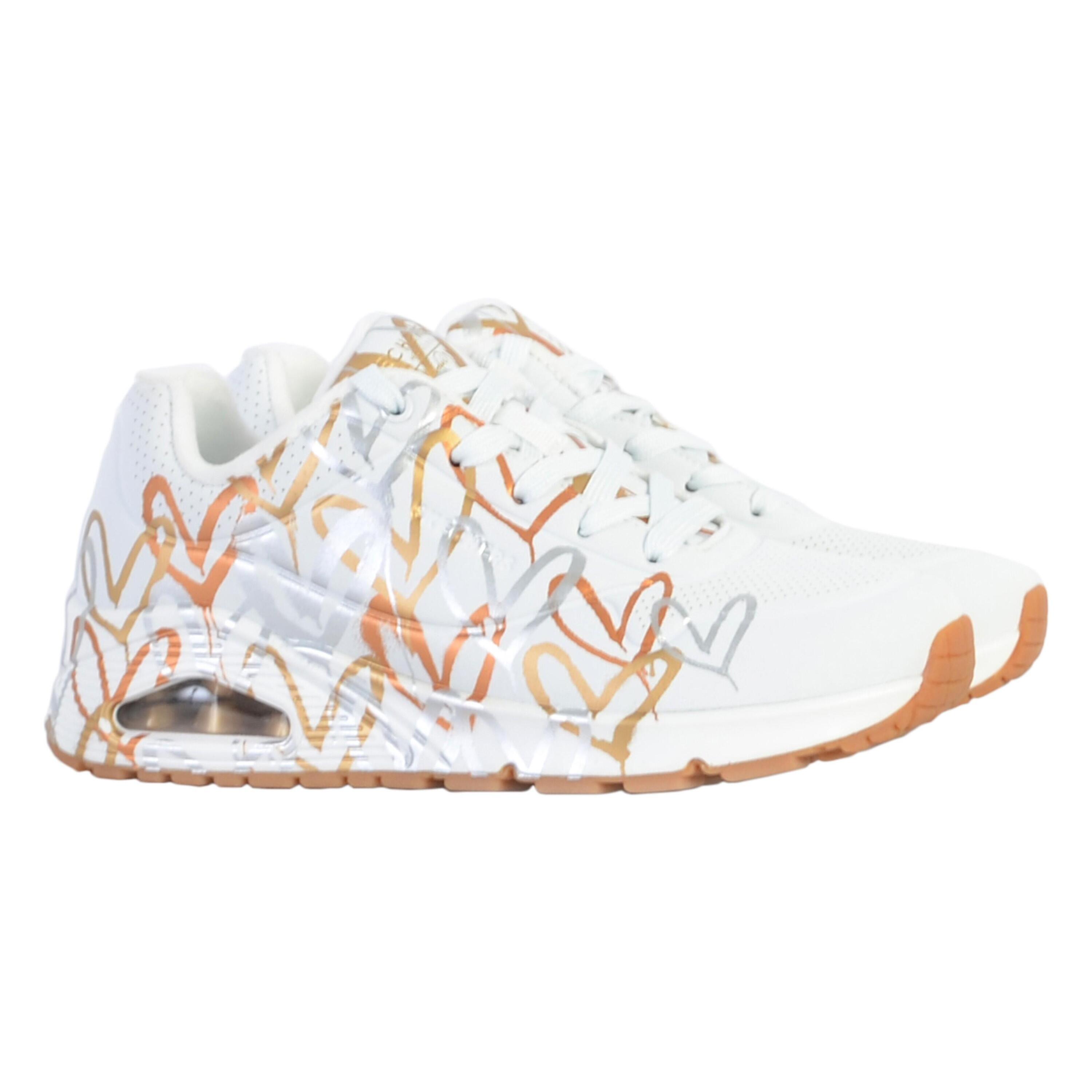 Basket à Lacets Skechers Uno-Metallic Love - Femme 3/7