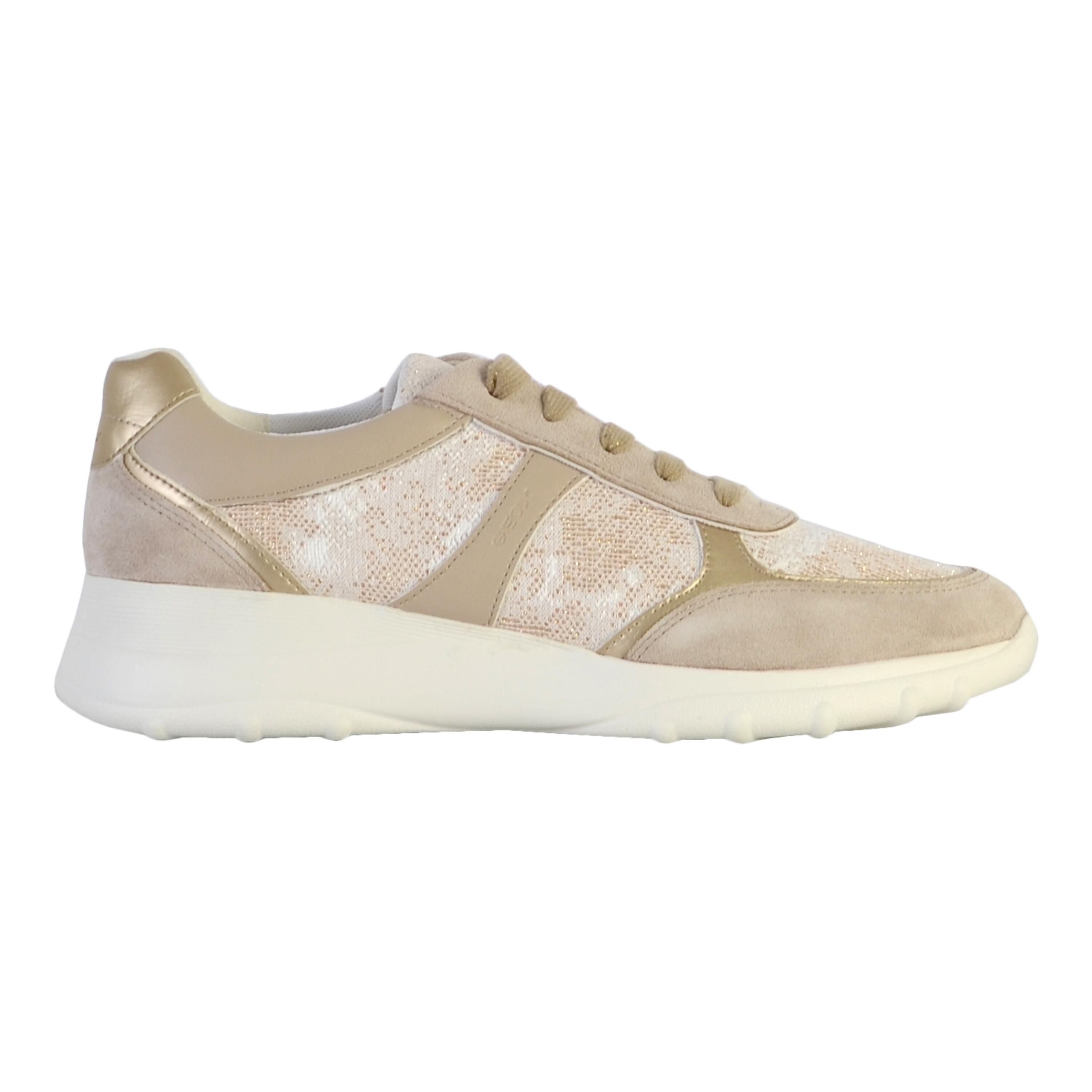 Baskets Femme Baskets Geox Beige Beige Geox 2/5