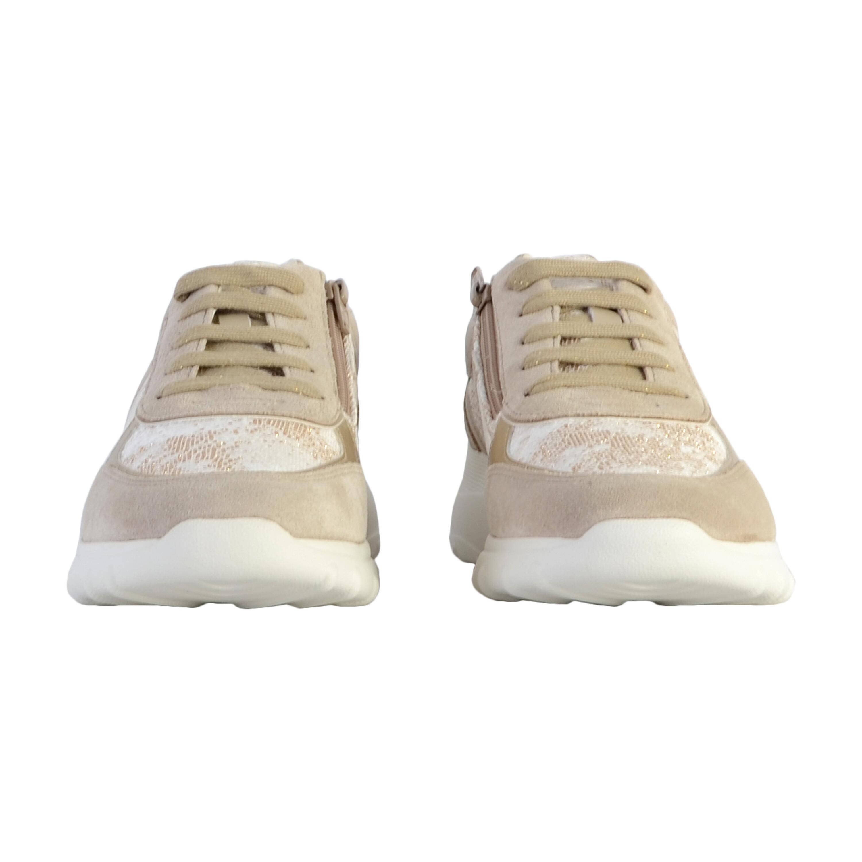Baskets Femme Baskets Geox Beige Beige Geox 5/5