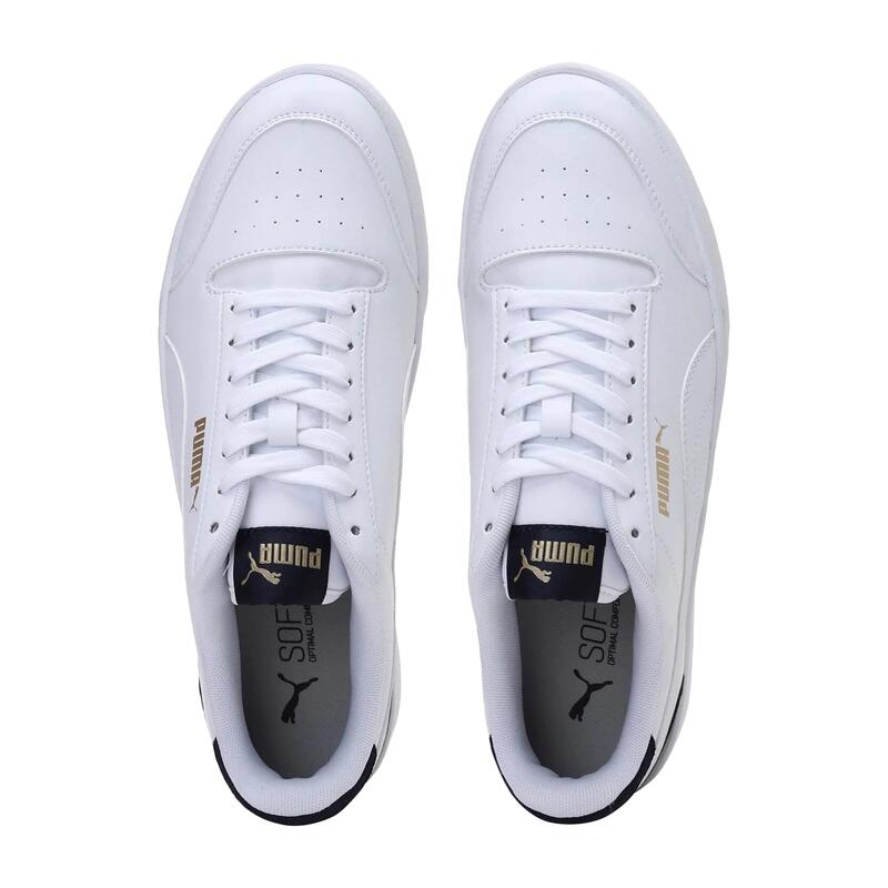 Pantofi sport unisex Puma Shuffle, Alb