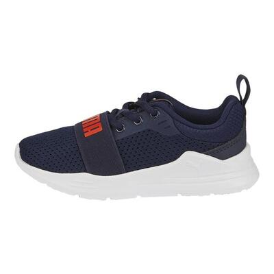 Zapatillas Niño Puma Wired Run Ps Azul Marino