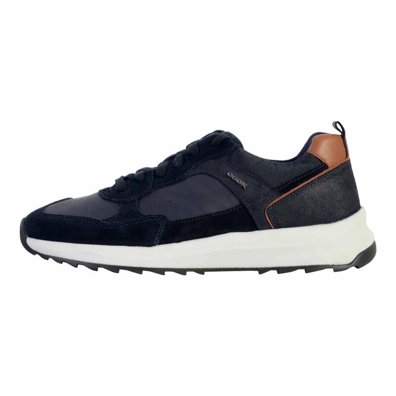 Basket Cuir Geox Titanio - Homme