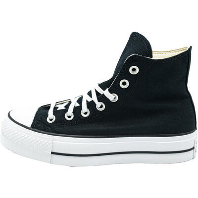 Zapatillas Converse Chuck Taylor All Star Lift Hi, Negro, Mujer
