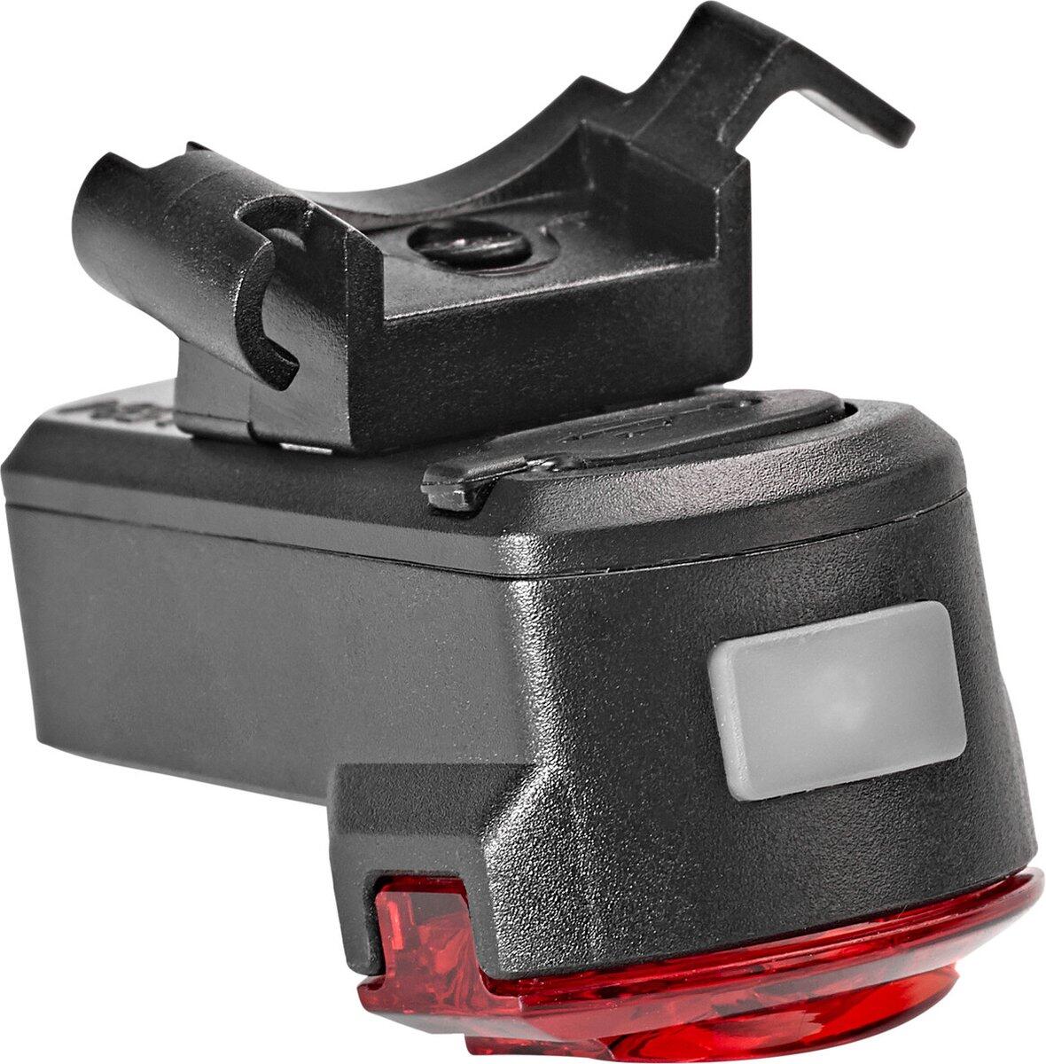 AXA Compactline luce posteriore bici USB ricaricabile, nera. 4/6