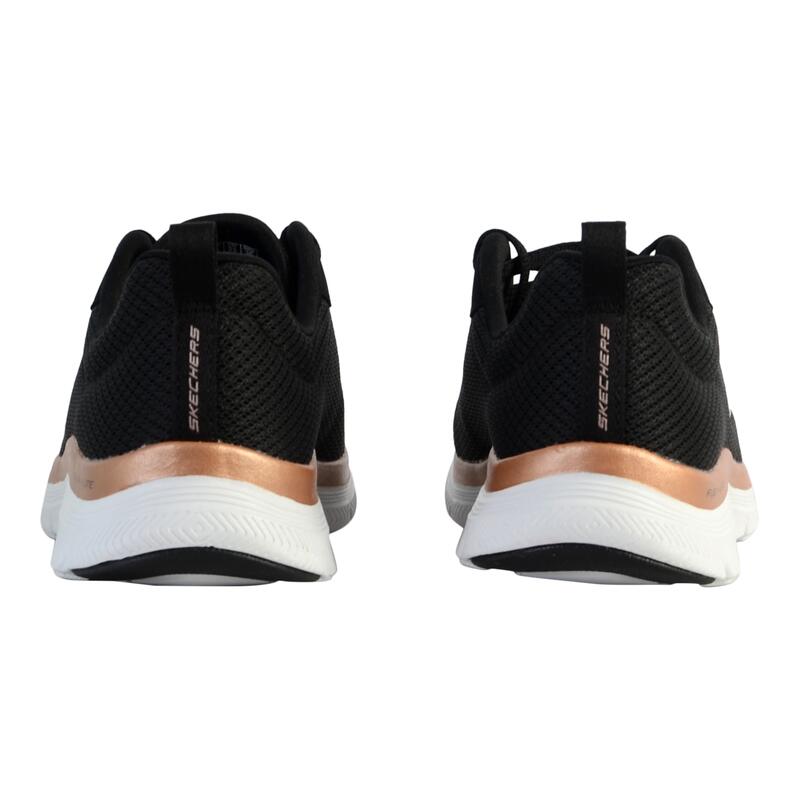 Pantofi sport Skechers Flex Appeal 4.0-Brilliant View, negru-auriu 40