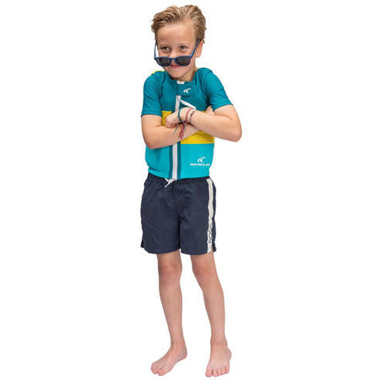 Frejus Badeanzug Jungen - UV-beständige Schwimmweste mit Ärmel - Kinder