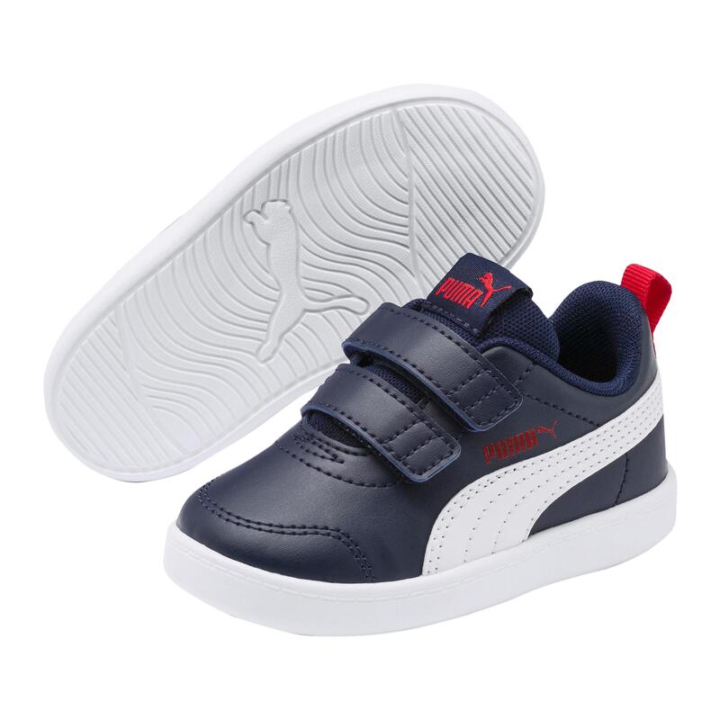 Pantofi sport copii Puma Courtflex V2 V Inf 37154401, Albastru