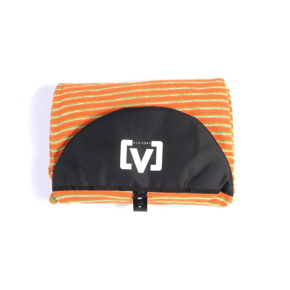 VICTORY - Capa de meia longboard - 7'6 - Laranja / Verde