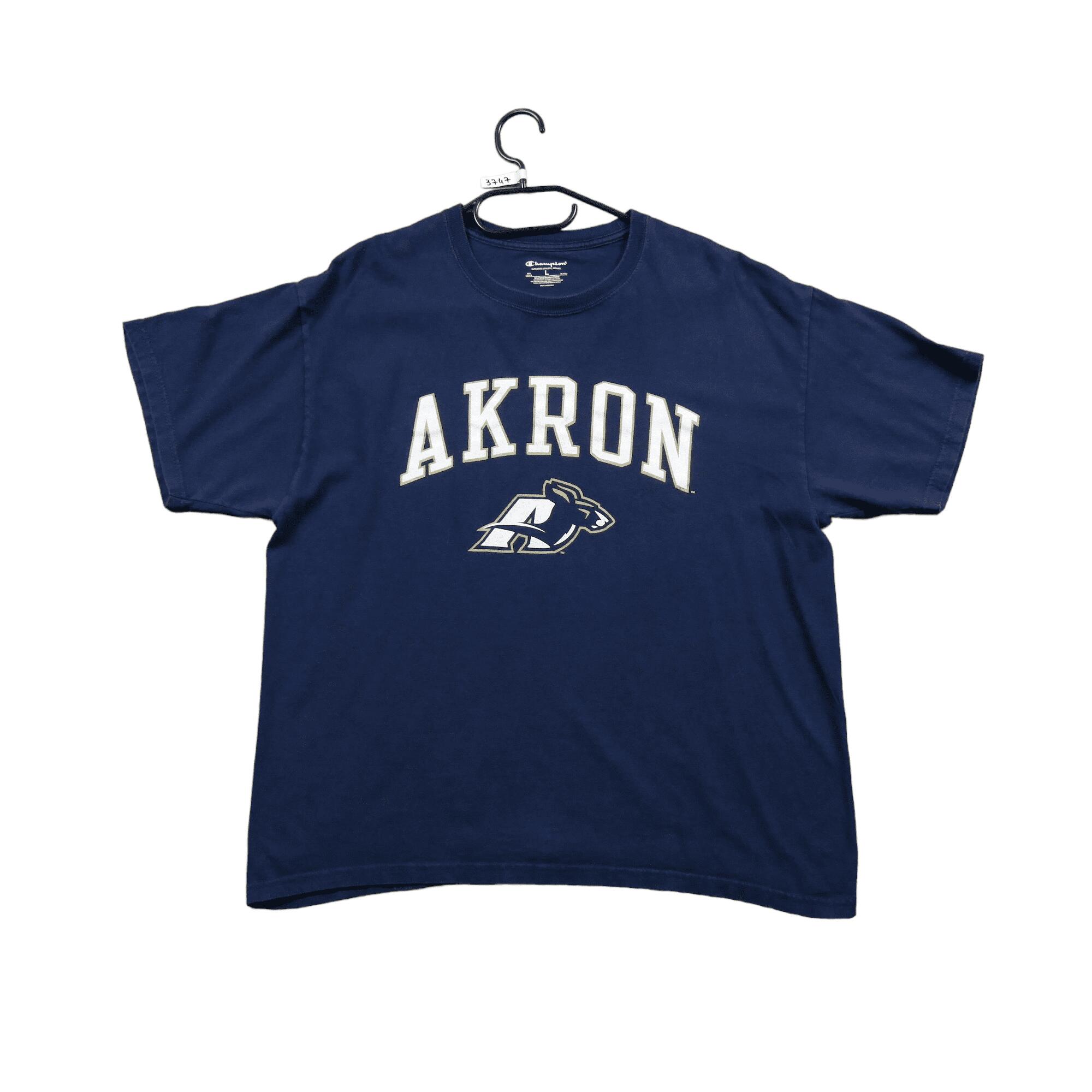 Reconditionn T Shirt Champion Akron Zips tat Excellent