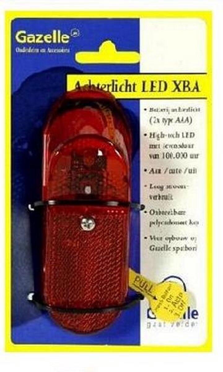 Rücklicht Gazelle LED XBA mit Batterien 2/5