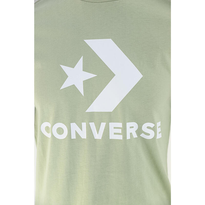Camiseta Converse Logo Chev Tee, Verde, Unisexo