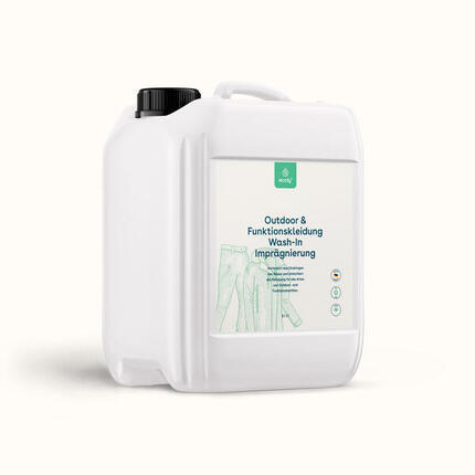 Imperméabilisation textile Wash-In • protection contre l'humidité et la saleté