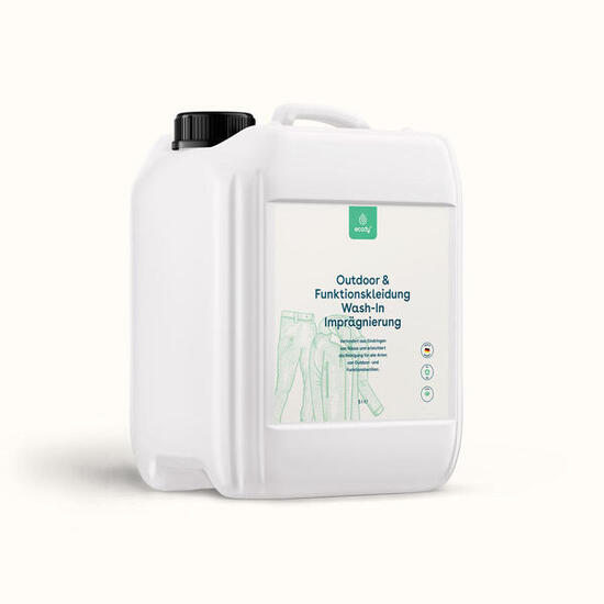 Imperméabilisation textile Wash-In • protection contre l'humidité et la saleté