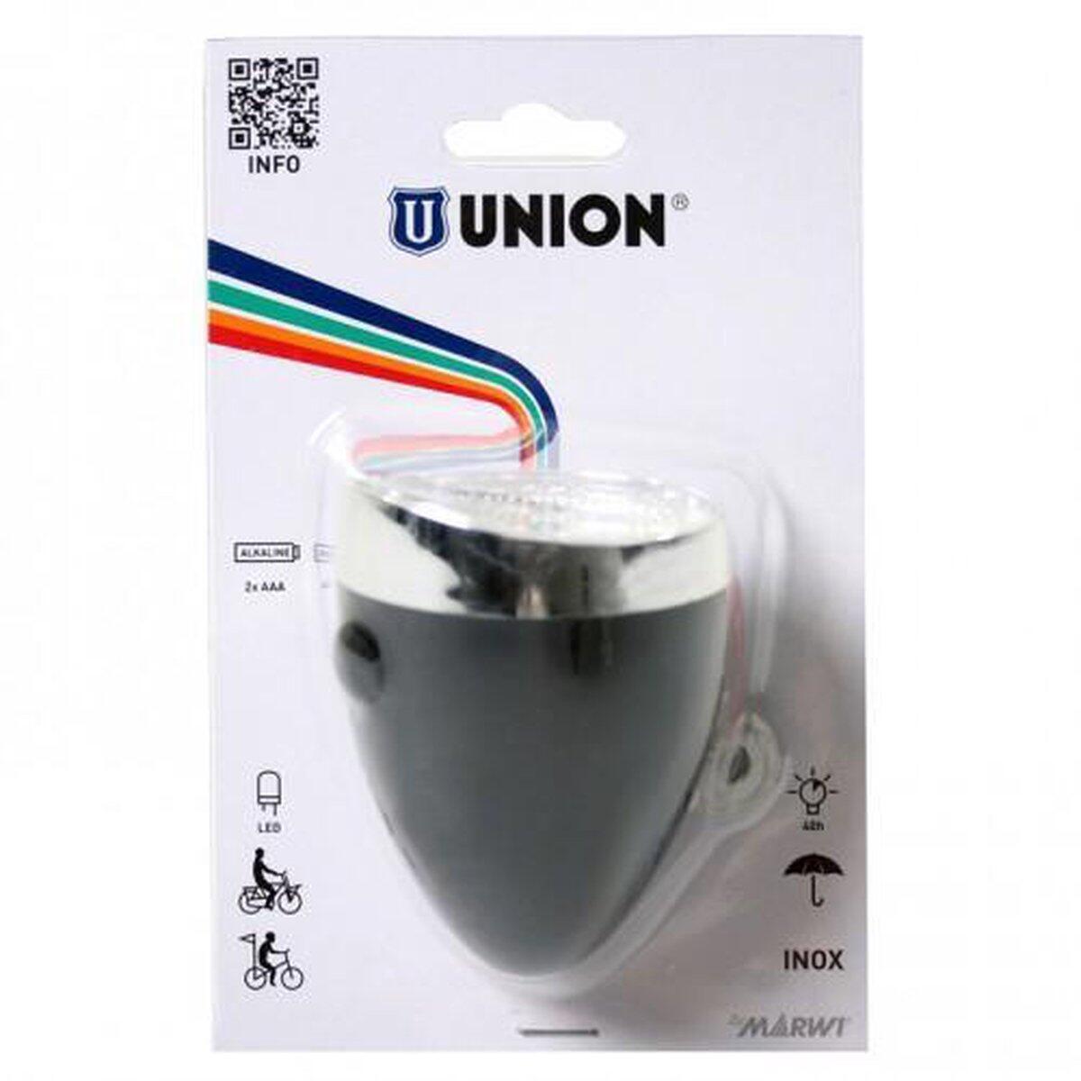 Union Faro Retro Mini UN-4955 nero, 3 LED, con pile. 3/3