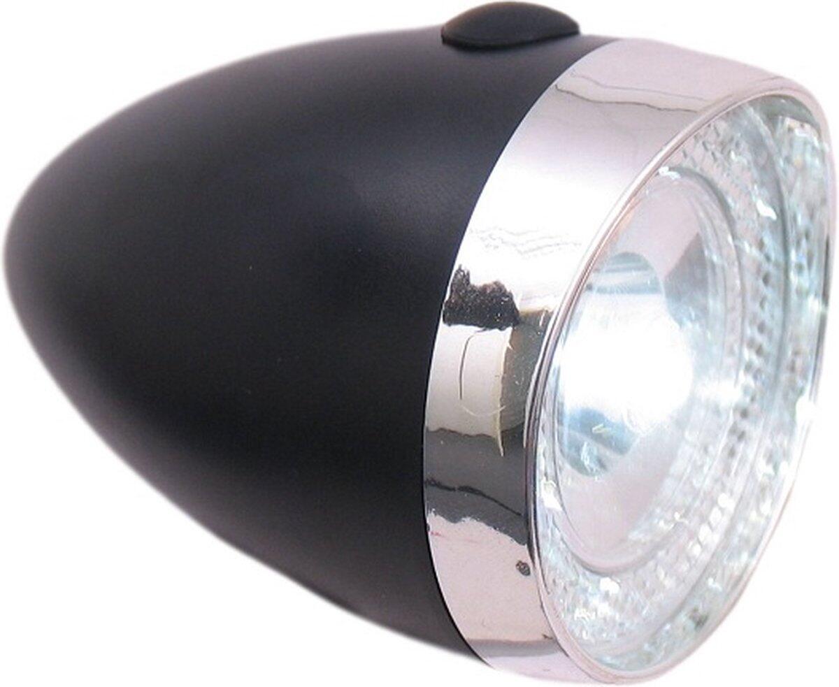 Union Faro Retro Mini UN-4955 nero, 3 LED, con pile. 2/3