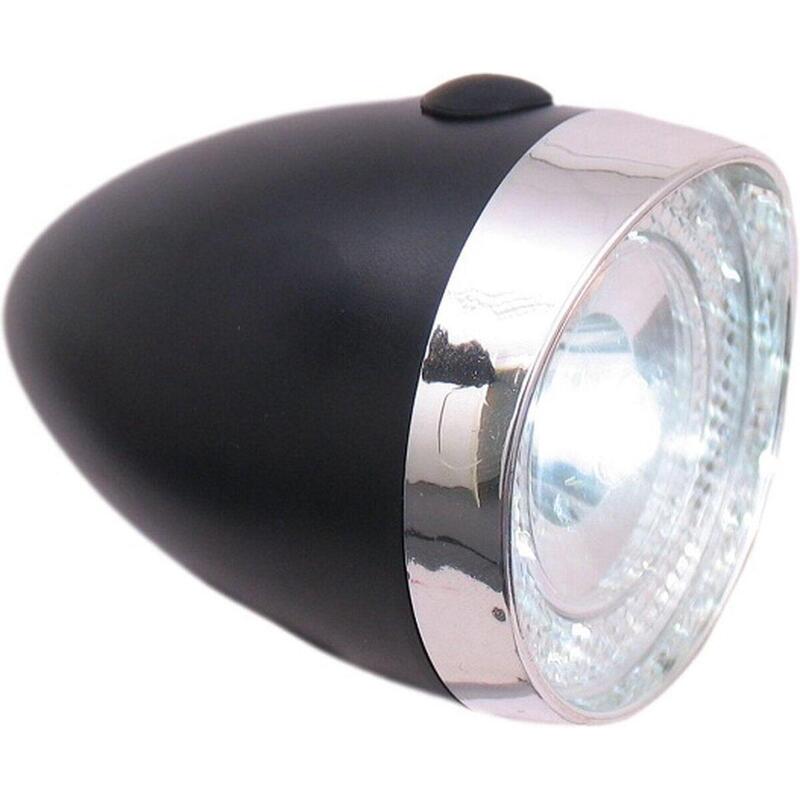 Far fata Union UN-4955 negru cu baterii 1 led AM
