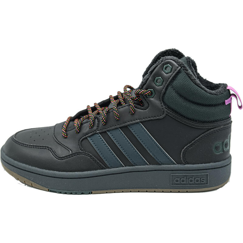 Pantofi sport barbati adidas Hoops 3.0 Mid, Negru