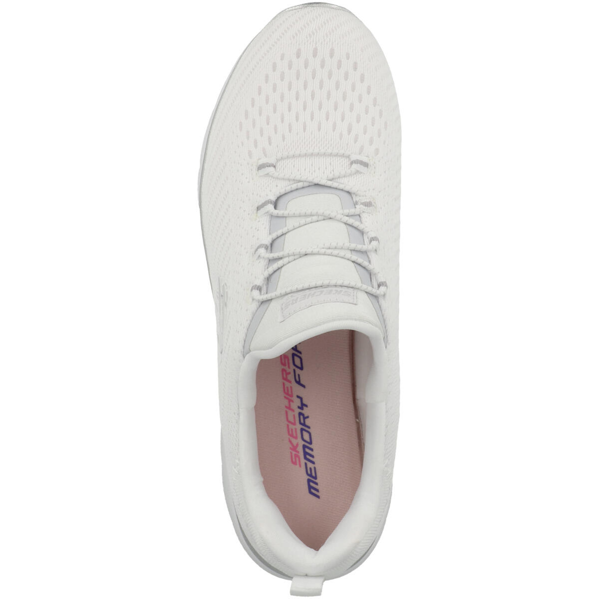 Mujer SUMMITS FAST ATTRACTION Sneaker Blanco / Plateado 2/5