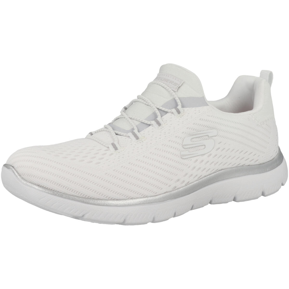 Mujer SUMMITS FAST ATTRACTION Sneaker Blanco / Plateado 4/5