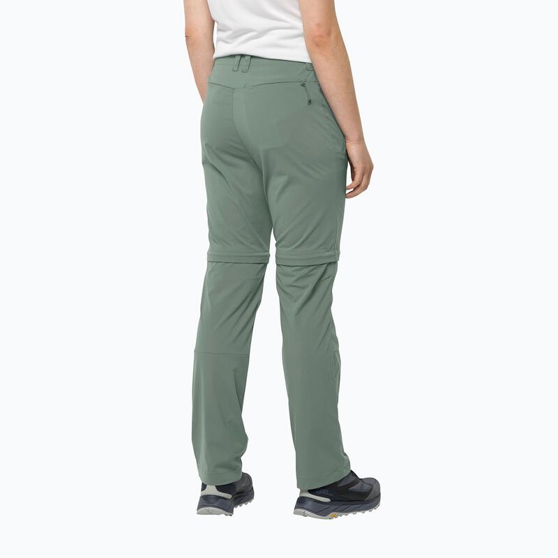 Pantalon softshell pour femmes Jack Wolfskin Glastal Zip Off