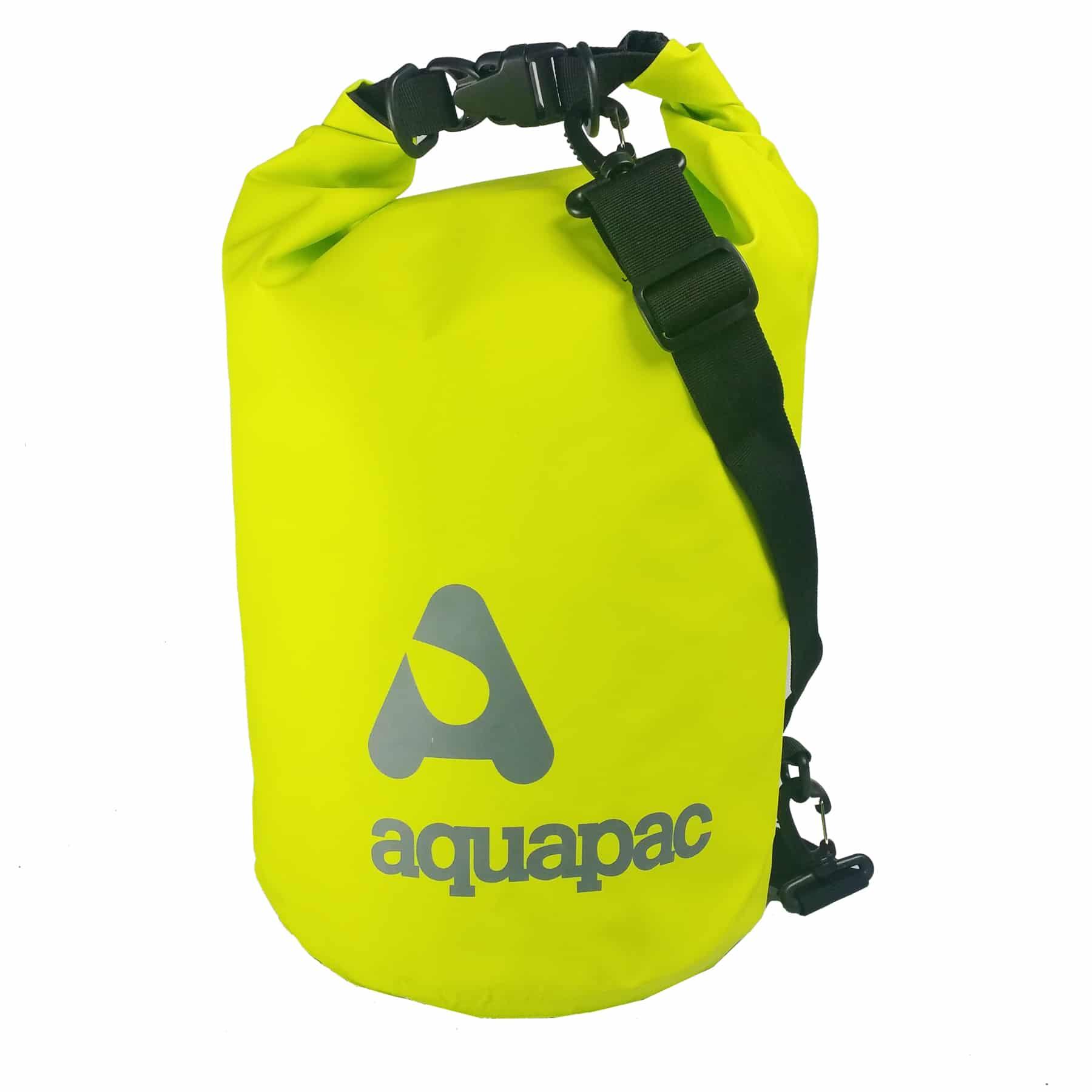 AQUAPAC 15L Heavyweight Waterproof Drybag with shoulder strap