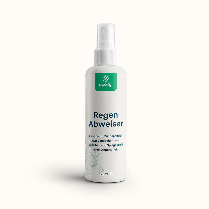 Regen-Abweiser •  Abperleffekt für Scheiben, Helmvisiere etc.