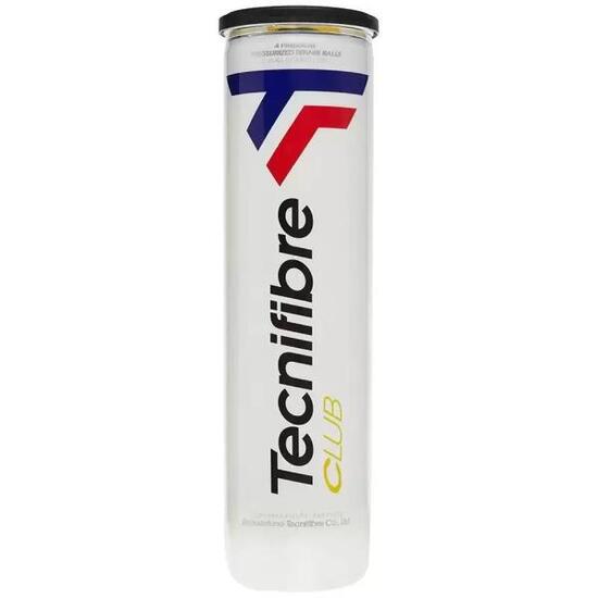 Lot de 4 balles de tennis Tecnifibre Club Pet