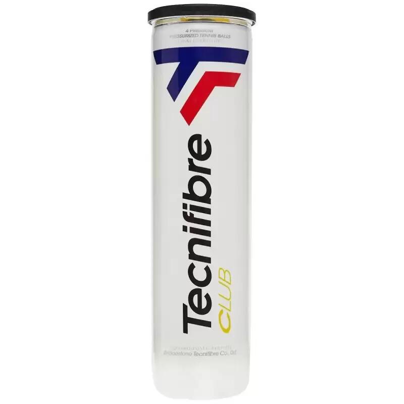 Juego de 4 pelotas de tenis Tecnifibre Club Pet