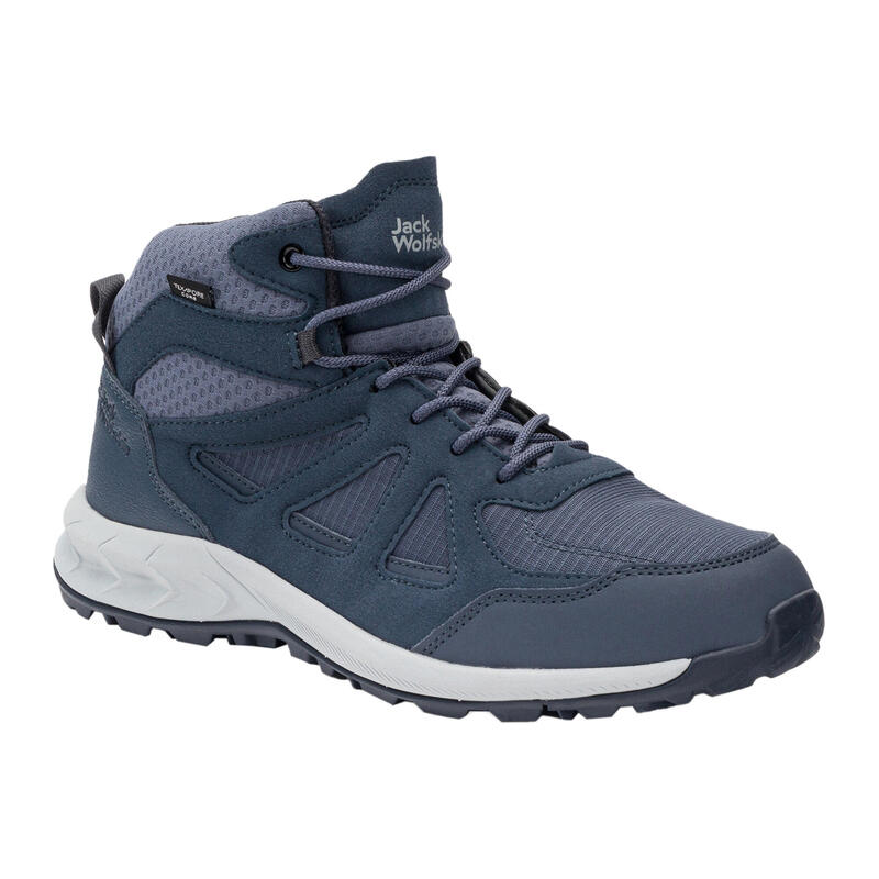 Jack Wolfskin Woodland 2 Texapore Mid női magas trekking csizma