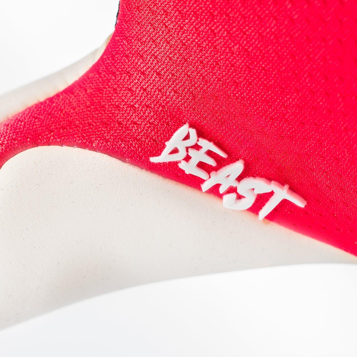 Guantes de portero T1TAN Adulto Red Beast 3.0 rojo 4/6