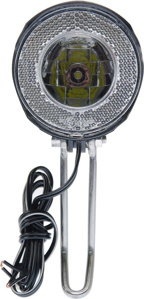 Headlight Round Hub Dynamo 7 Lux LED Black 4/5