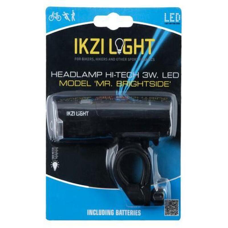Lampa frontală Ikzi Light Mr. Brightside LED Hi-Tech neagră
