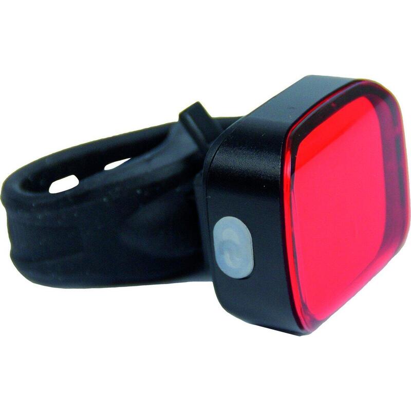 Luz trasera usb ciclismo 100 Elops - negro - Decathlon