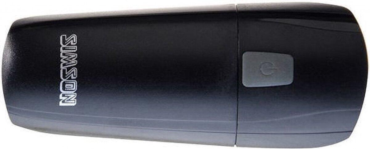 Simson Amaze Faro LED a Batteria, 25 LUX, con Supporto Manubrio e 2 AA. 2/5