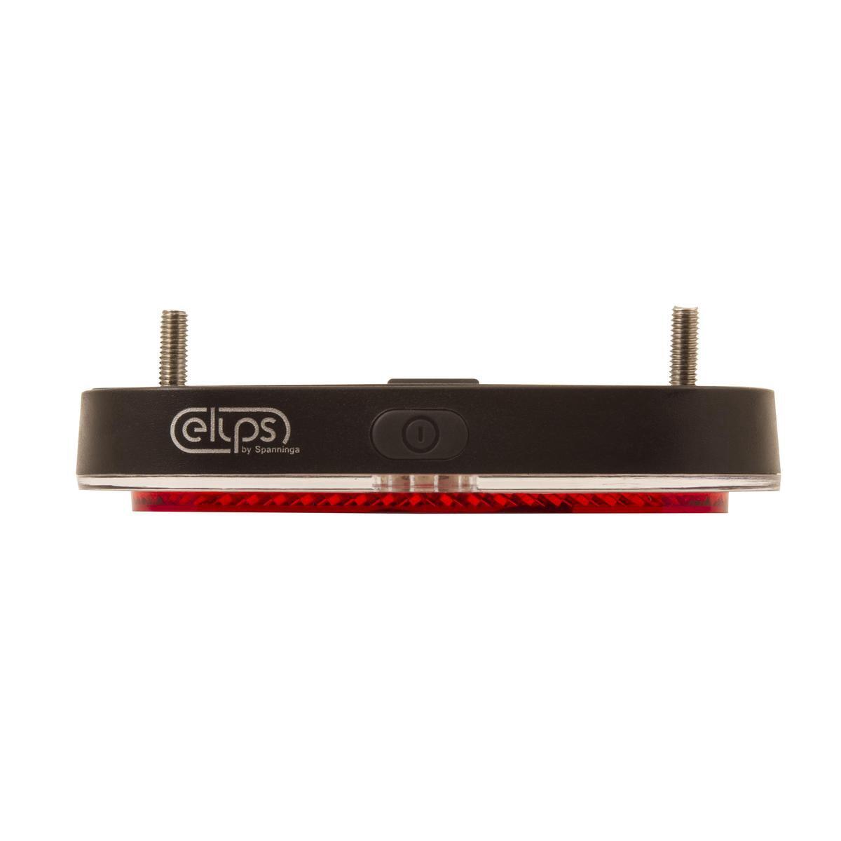 Fanale posteriore Elips XB 80 mm a batteria rosso. 2/4