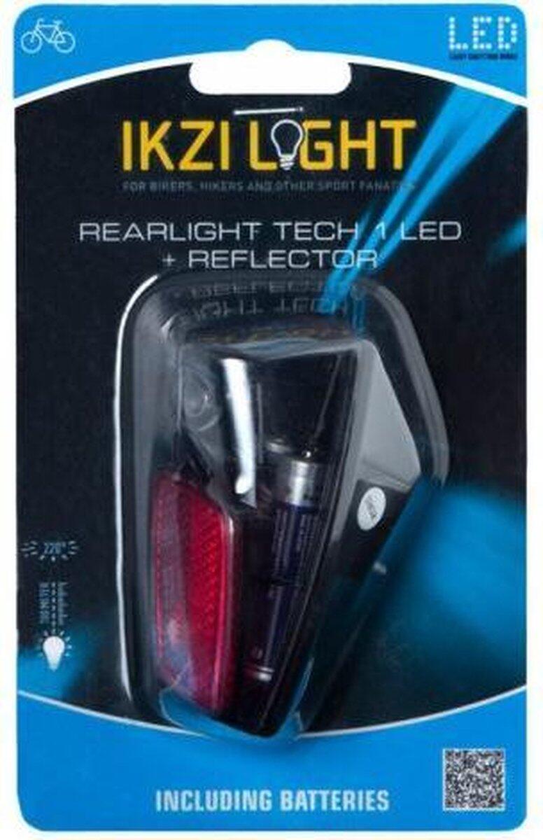 IkziLight fanale posteriore LED con riflettore, impermeabile. 2/4