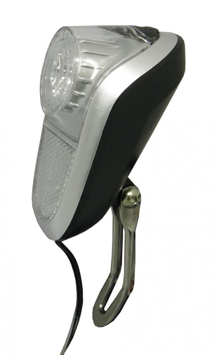 Simson Front Fork Headlight LED Black Hub Dynamo on Map 2/4