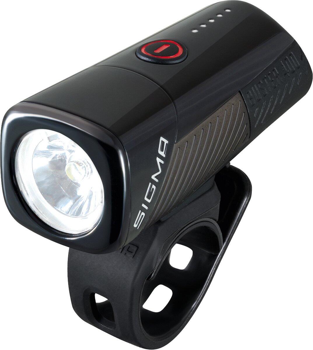 Sigma Buster 400L Headlight with handlebar mount 3/4