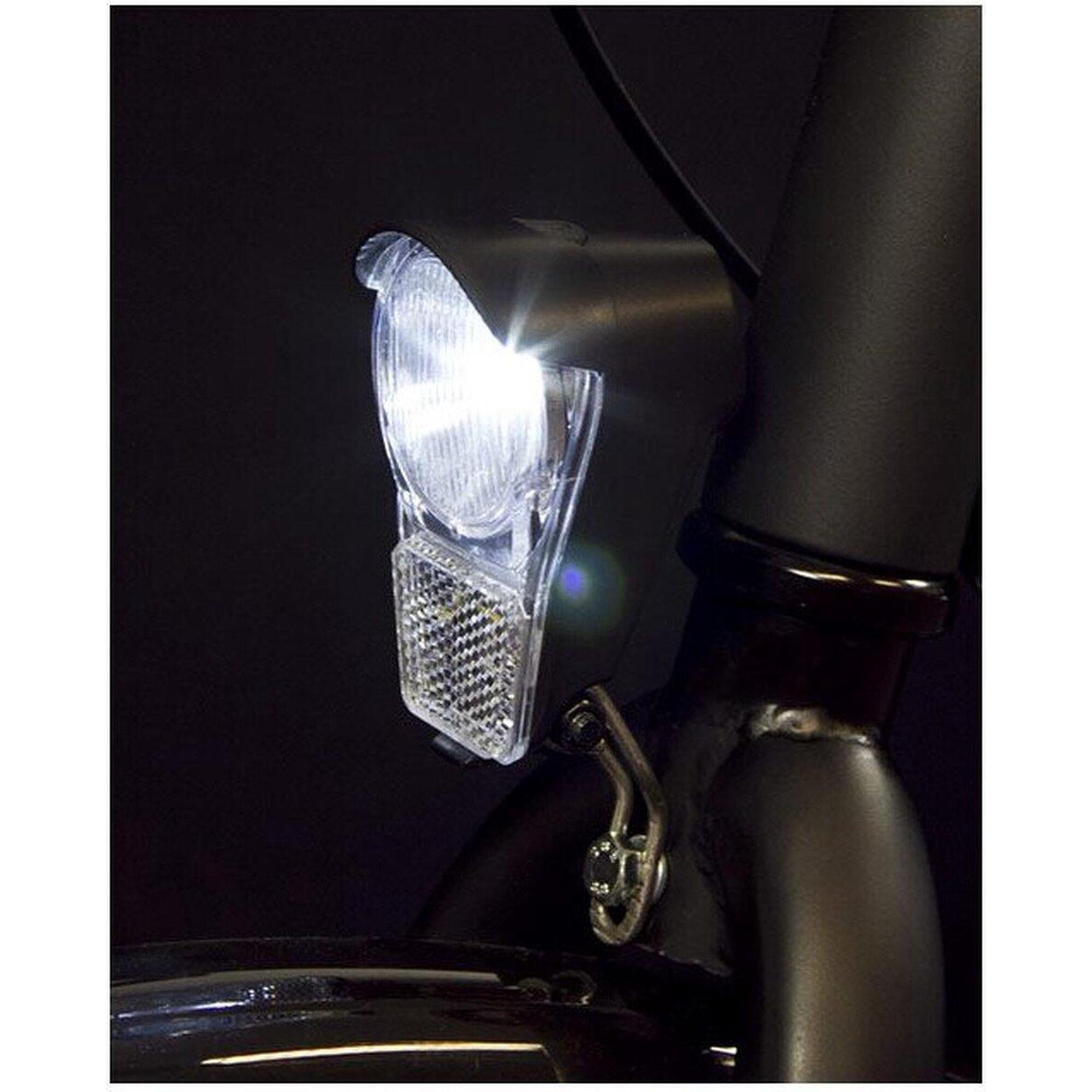 Éclairage Avant Spanninga Galeo Xb – 4 Lux, 2xAA, 1000 M Visibilité – Lot De 25 En Bulk